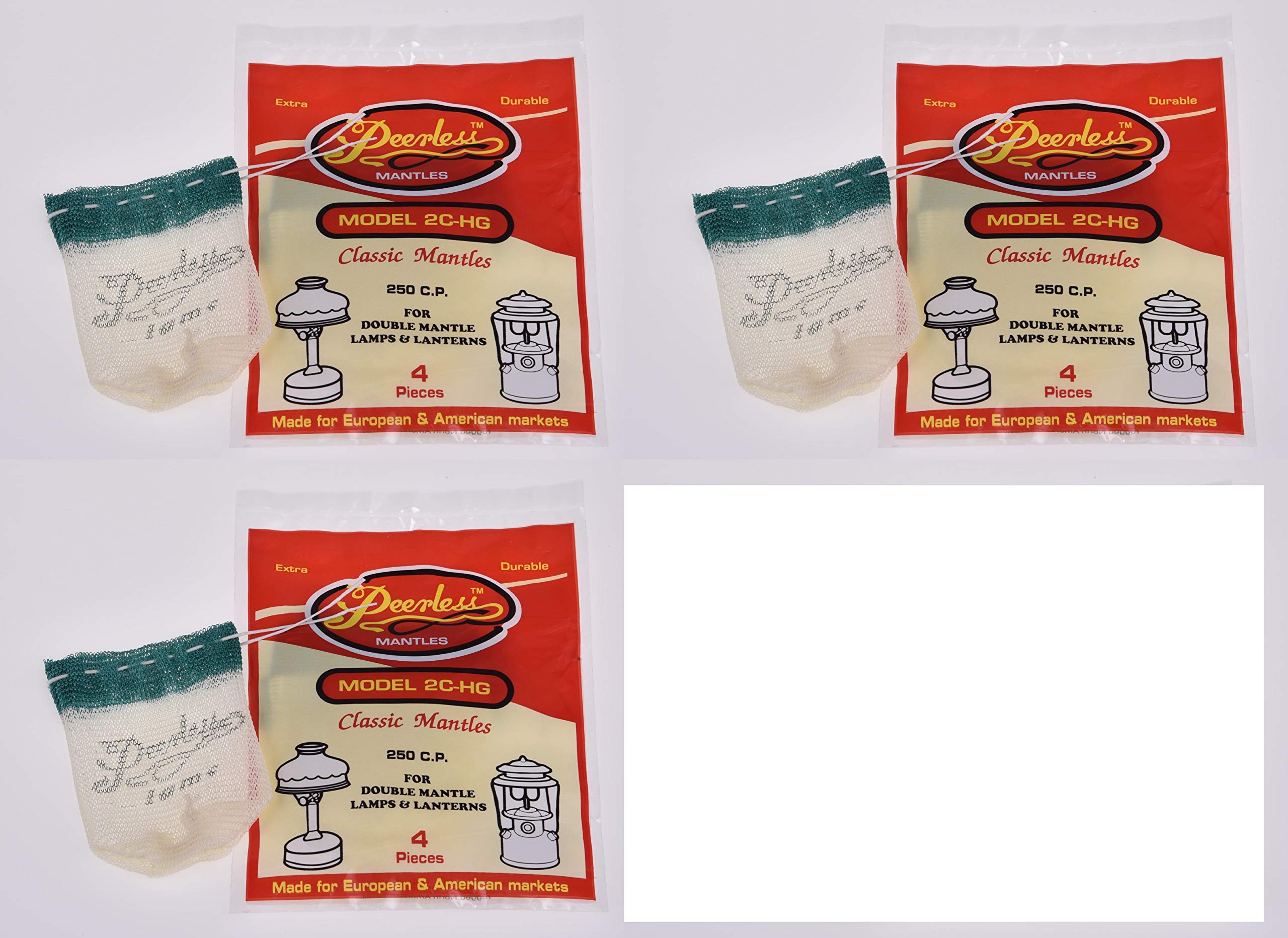 Amazon.com : Peerless 2C-HG Mantles 3 Packs of 4 mantles (12